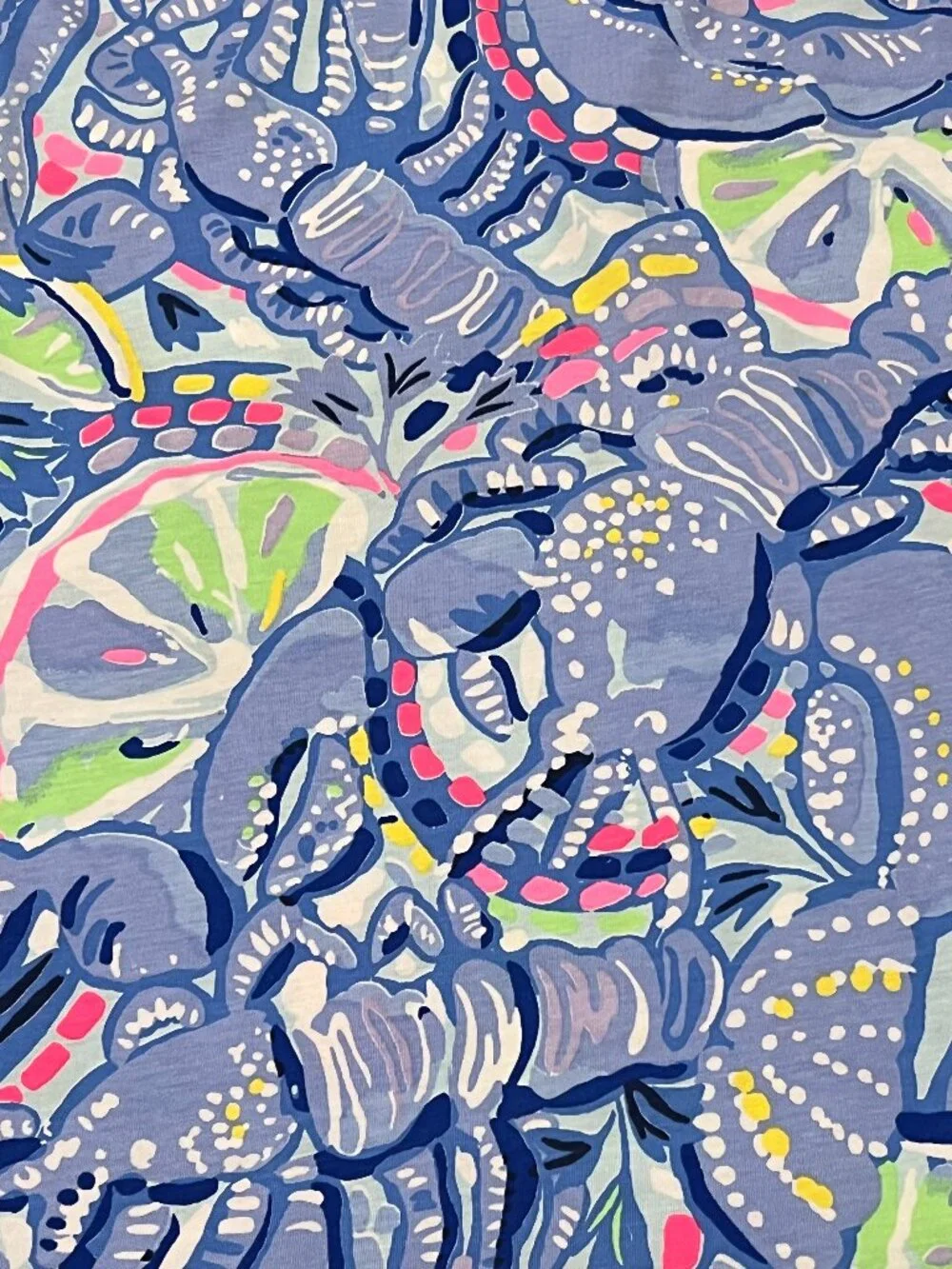 Lilly Pulitzer Margot Halter Style Swing Dress, Pinch Lobster Print, M